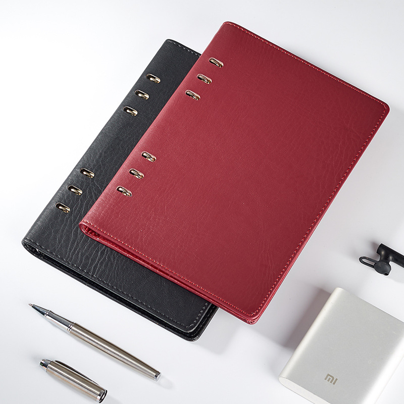 A4 Notebook Premium Leder Kompendium Portfolio