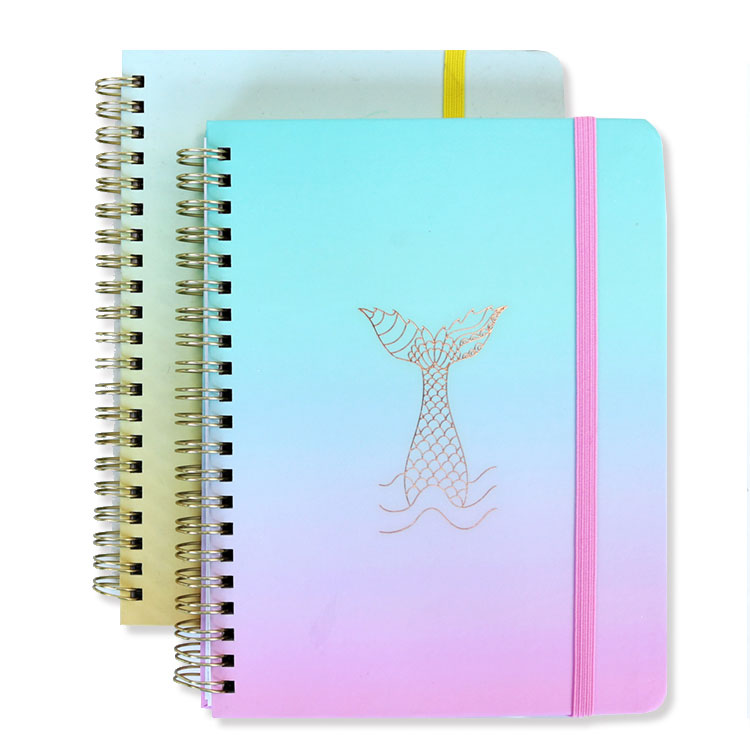 China Spiral Plain Notebook Fabrik