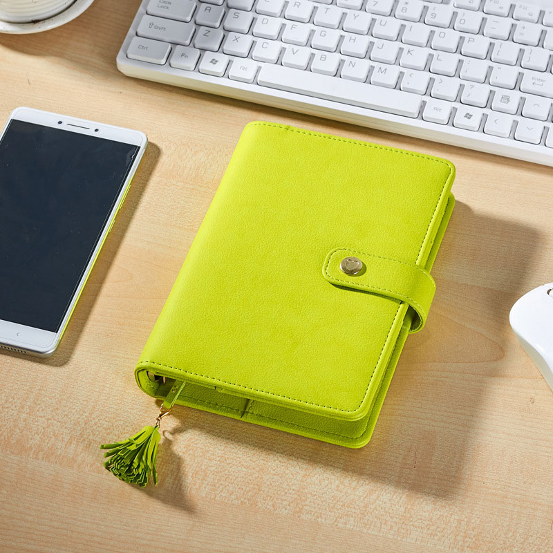 Kundenspezifisches Notebook-Leder mit Logo